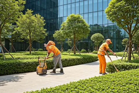 Landscape care and maintenance - Gardening services