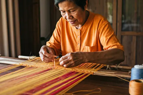 Household goods production - Home crafts and weaving