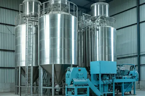 Modern rice mill facility in Thailand - Rice milling