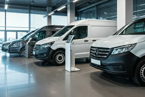 New car dealership showroom - Motor vehicle sales